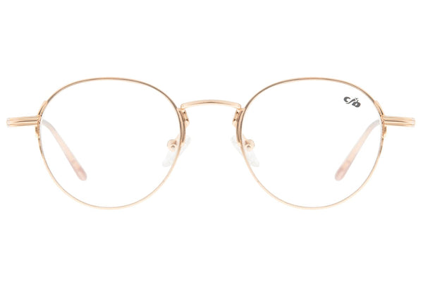 WOMEN GOLD COLLECTION ROUND OPTICAL
